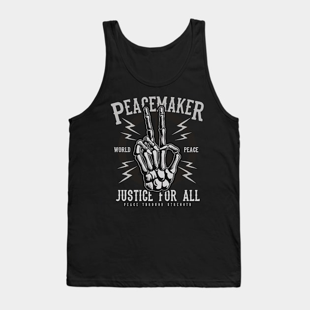 Peace Maker Tank Top by PaunLiviu